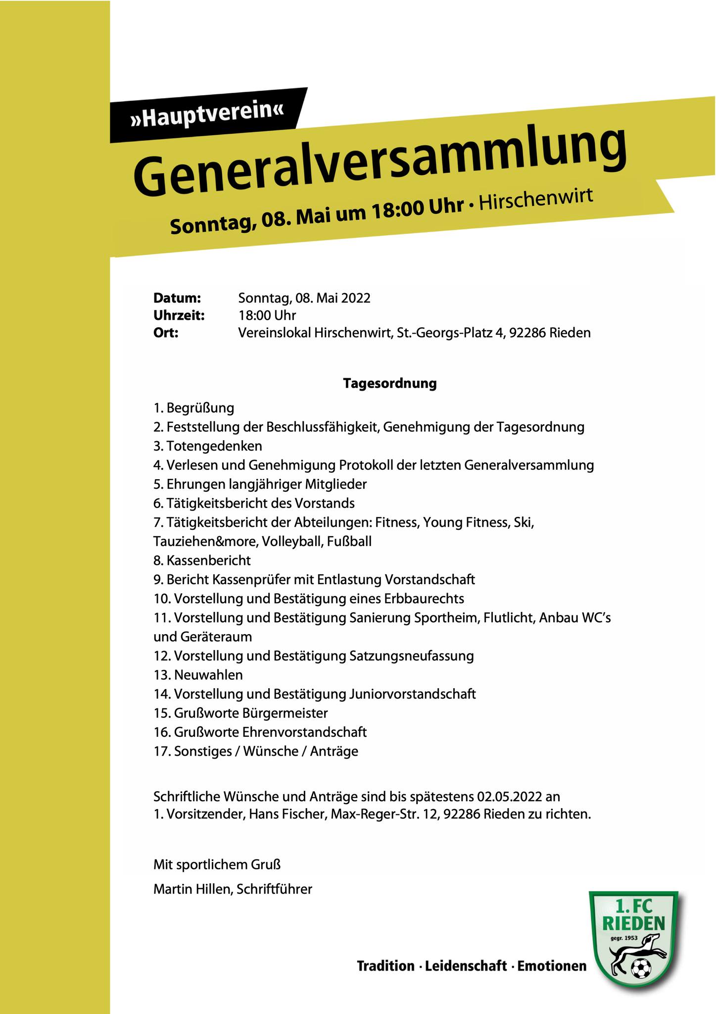 Generalversammlung