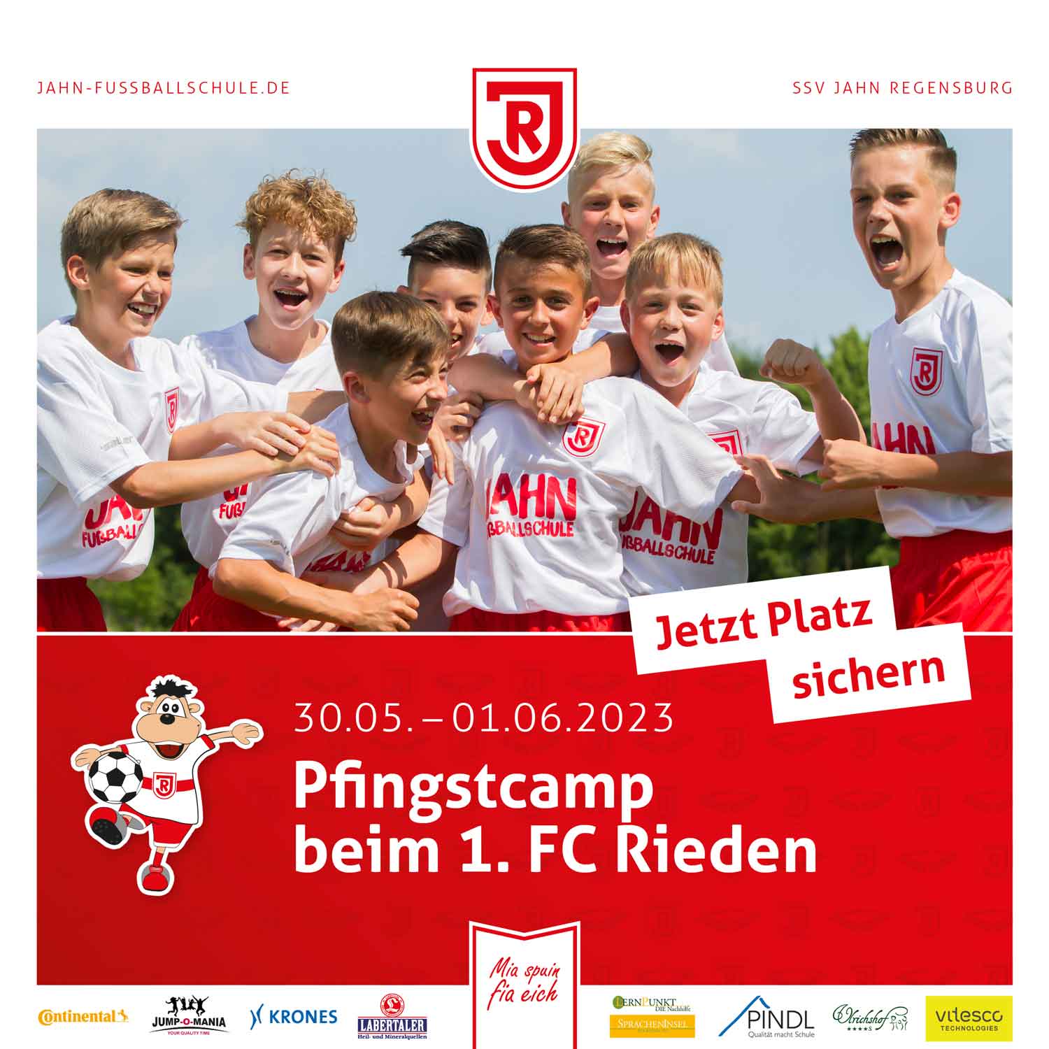 SSV Jahn Regensburg Fördertraining Rieden